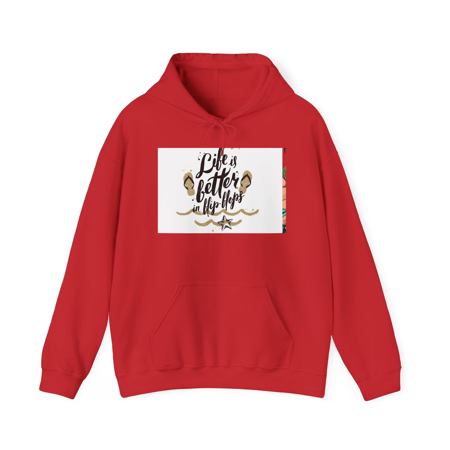 Inspirational Hooded Sweatshirt - Life is Better in the Flop, Cozy Unisex Hoodie, Perfect Gift for Nature Lovers, Casual Wear, [...]