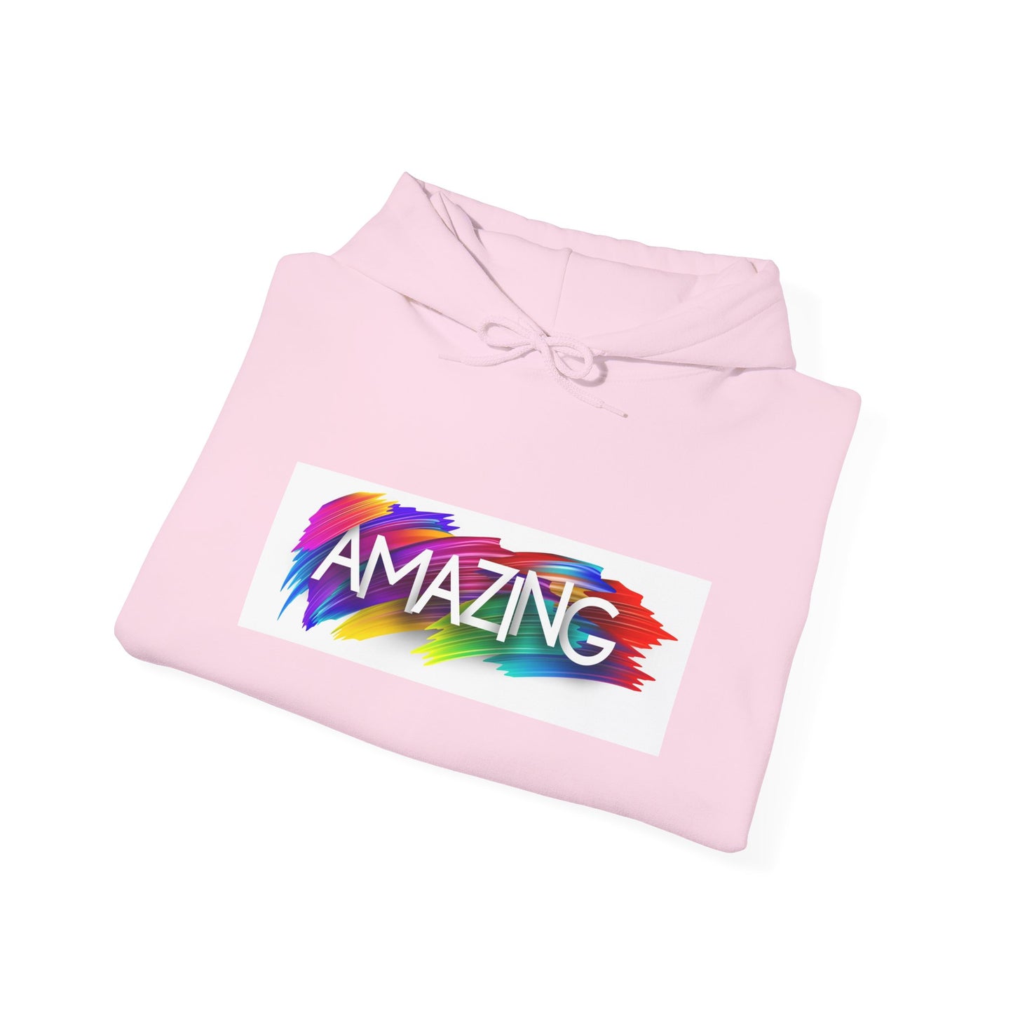 Colorful Amazing Hoodie for Positive Vibes, Unisex Sweatshirt, Cozy Gift, Everyday Wear, Inspirational Fashion