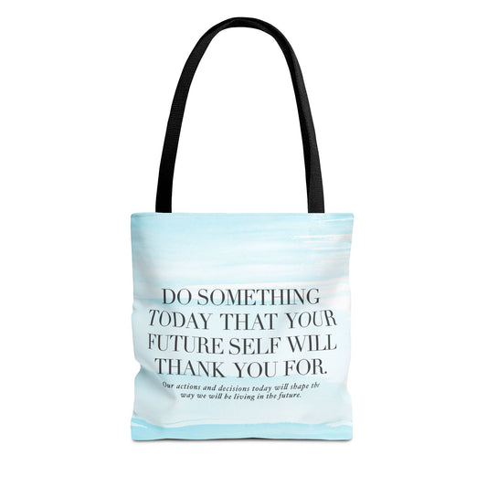 Inspirational Tote Bag - Motivational Quote, Eco-Friendly Shopping Bag, Beach Tote, Gift for Her, Travel Accessories