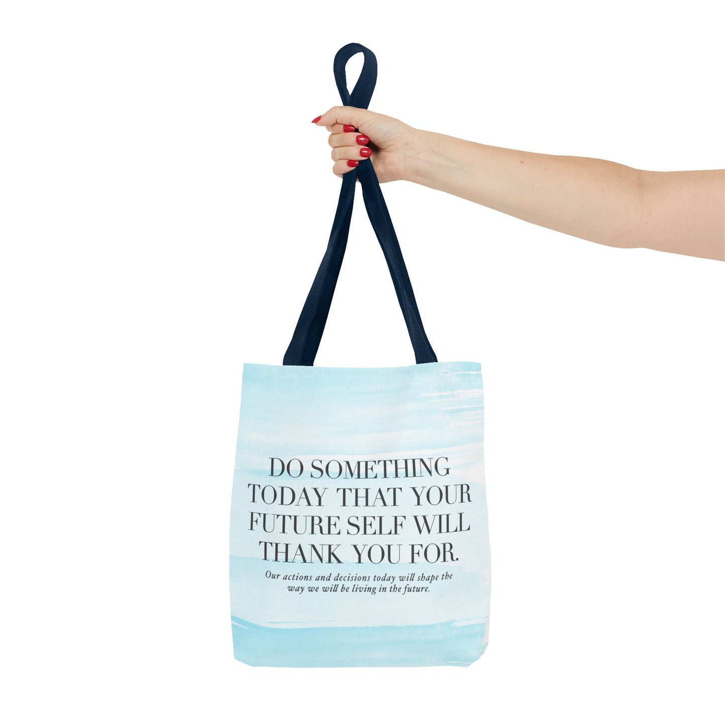 Inspirational Tote Bag - Motivational Quote, Eco-Friendly Shopping Bag, Beach Tote, Gift for Her, Travel Accessories