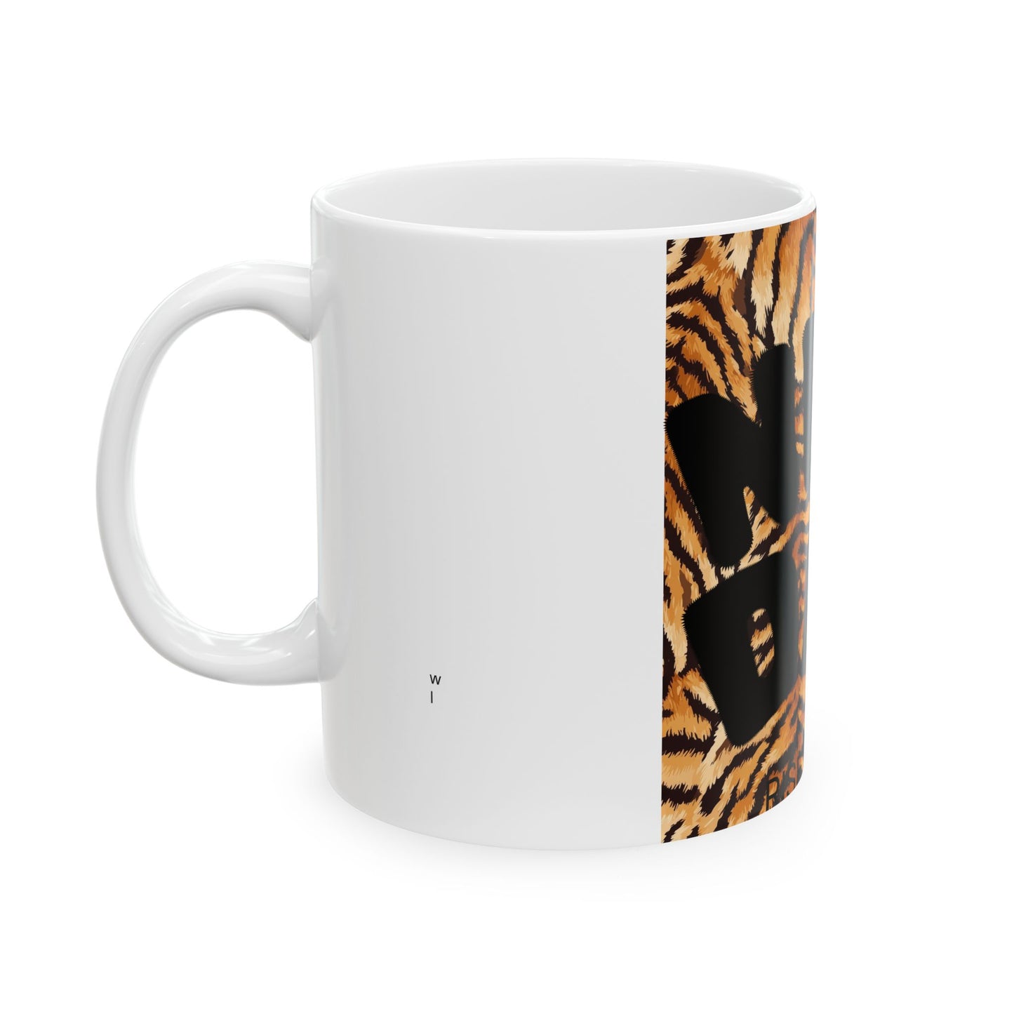 Tiger Stripe 'New Day' Ceramic Mug - 11oz & 15oz
