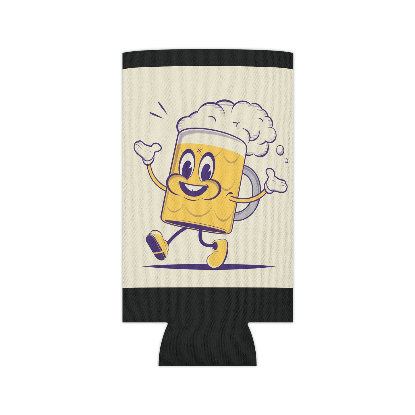 Funny Beer Can Cooler, Personalized Drink Sleeve, Party Favor, Gag Gift for Friends, Ideal for BBQs and Celebrations