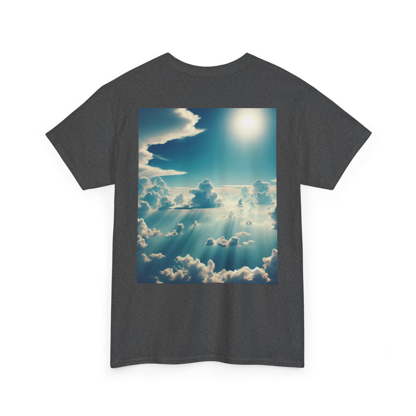 Unisex Heavy Cotton Tee with Motivational Logic Design