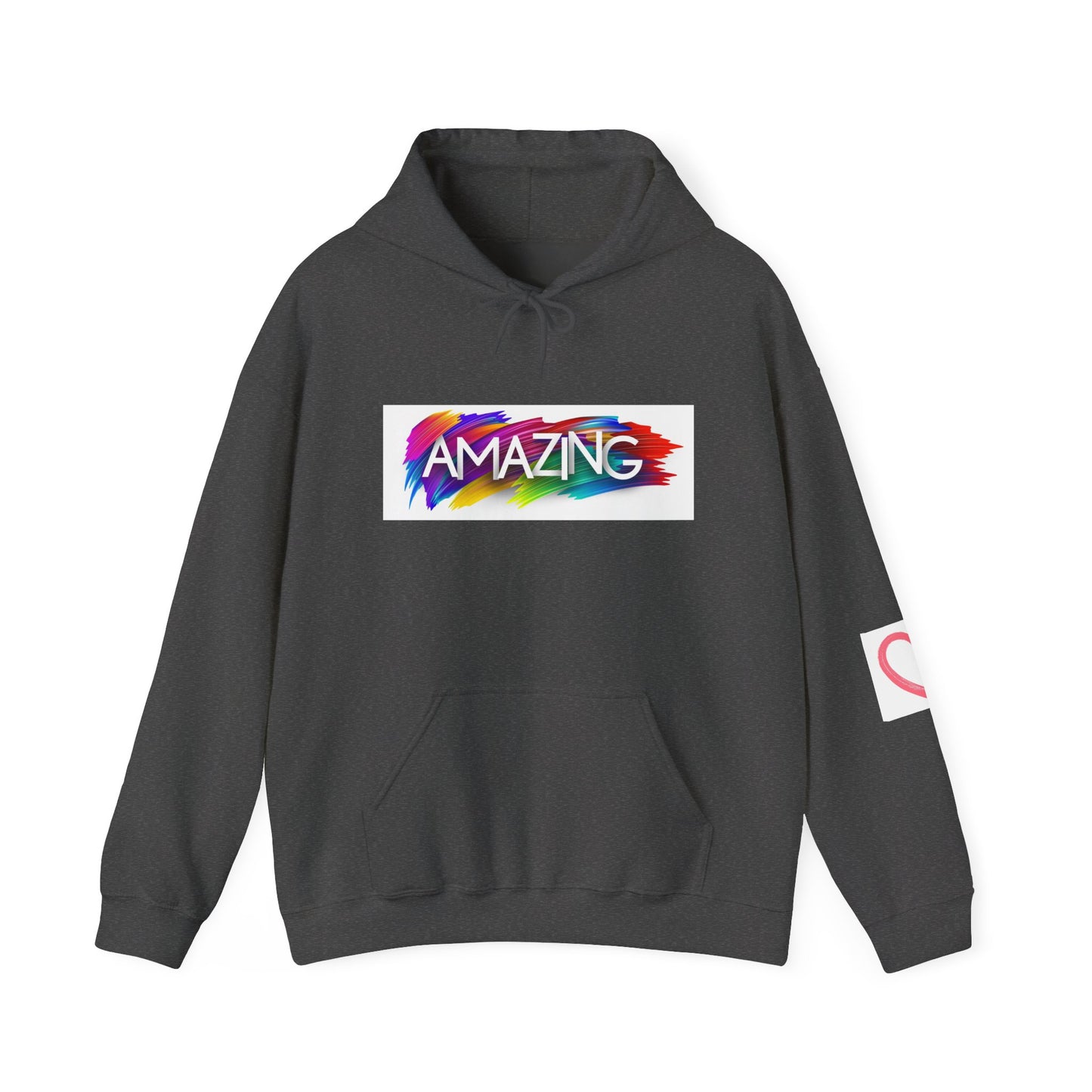 Colorful Amazing Hoodie for Positive Vibes, Unisex Sweatshirt, Cozy Gift, Everyday Wear, Inspirational Fashion