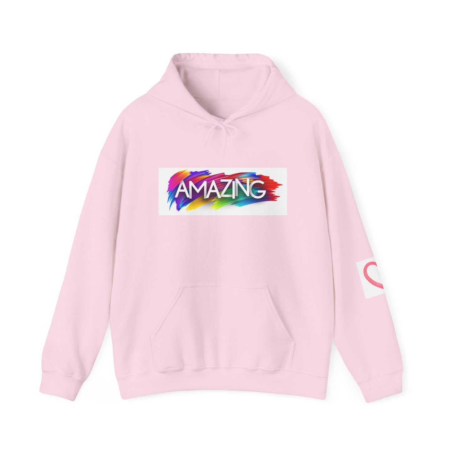 Colorful Amazing Hoodie for Positive Vibes, Unisex Sweatshirt, Cozy Gift, Everyday Wear, Inspirational Fashion