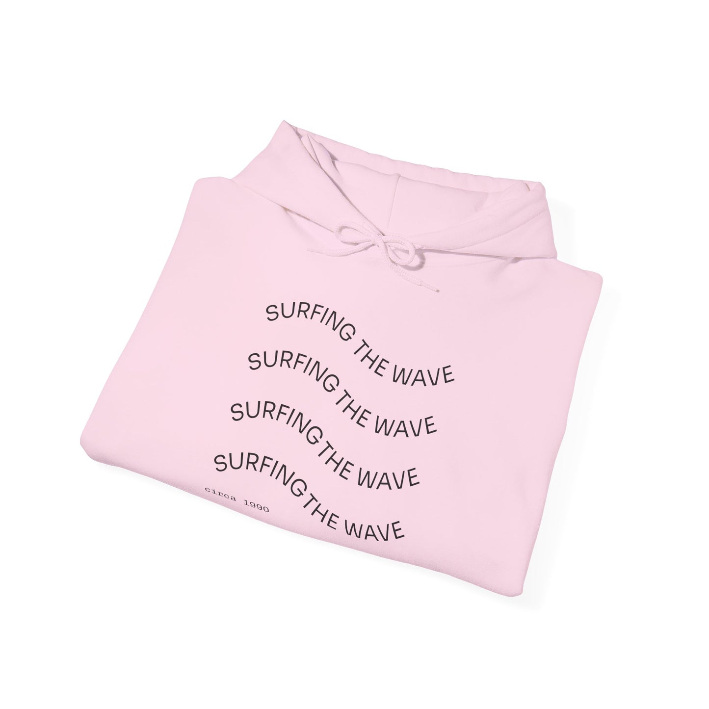 Surfing the Wave Unisex Hoodie - Statement Sweatshirt for Beach Lovers