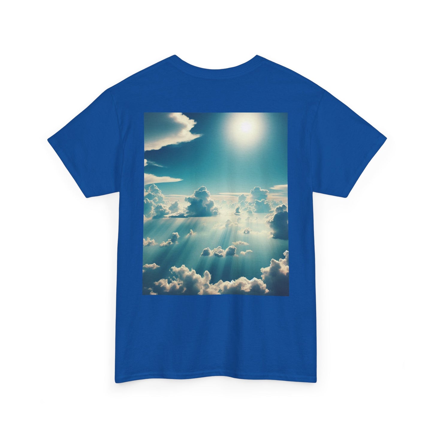 Unisex Heavy Cotton Tee with Motivational Logic Design