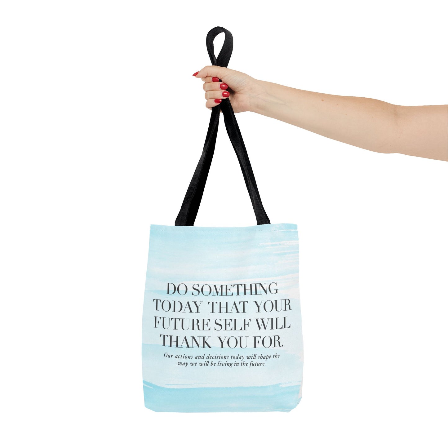 Inspirational Tote Bag - Motivational Quote, Eco-Friendly Shopping Bag, Beach Tote, Gift for Her, Travel Accessories