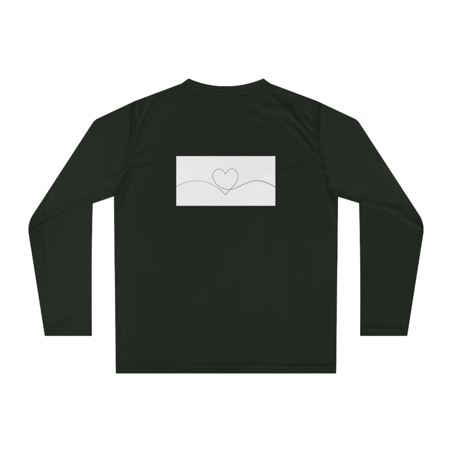 Unisex Performance Long Sleeve Shirt with Heart Design - Casual Athleisure, Gifts for Valentine's Day, Fitness Apparel, Everyday Wear, [...]