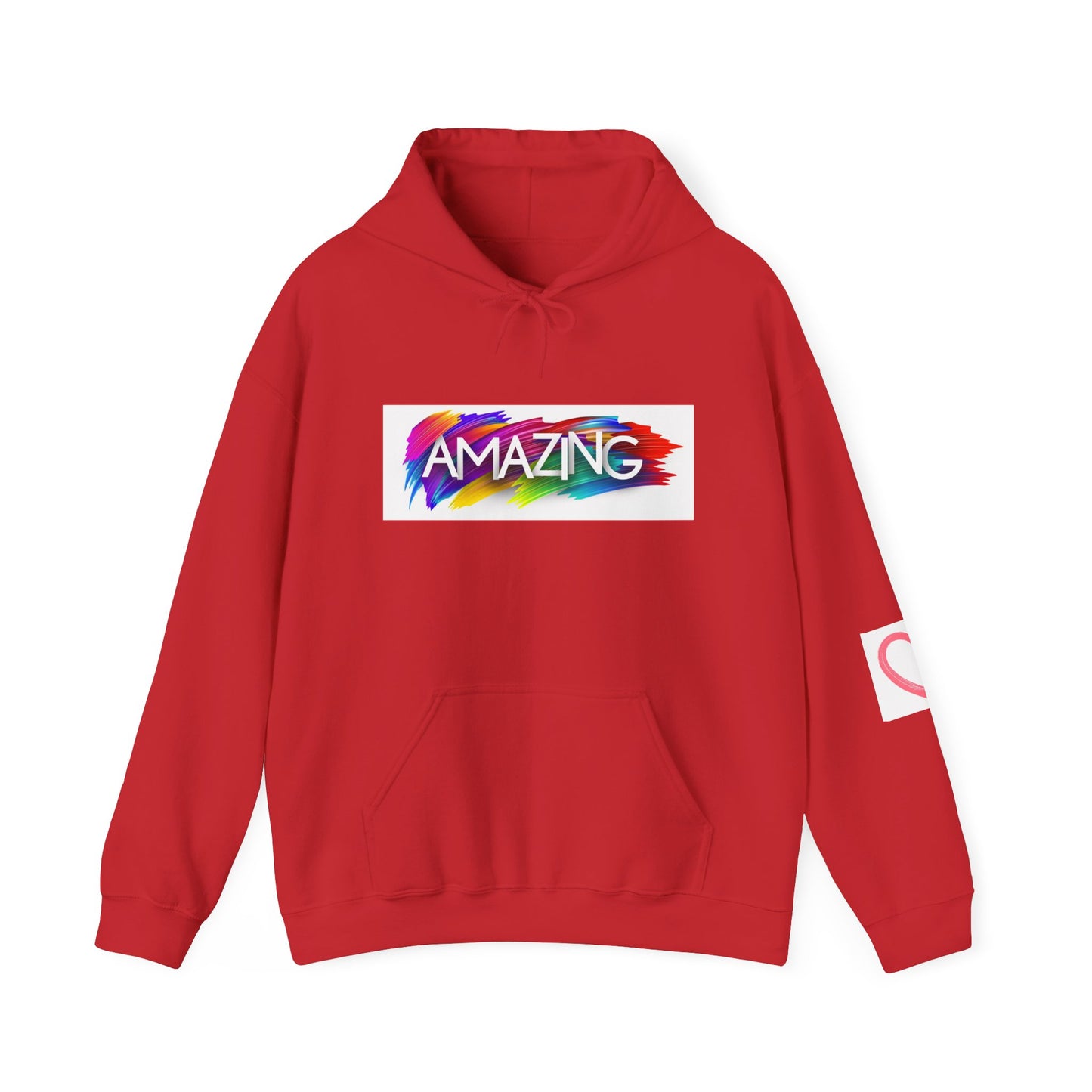 Colorful Amazing Hoodie for Positive Vibes, Unisex Sweatshirt, Cozy Gift, Everyday Wear, Inspirational Fashion