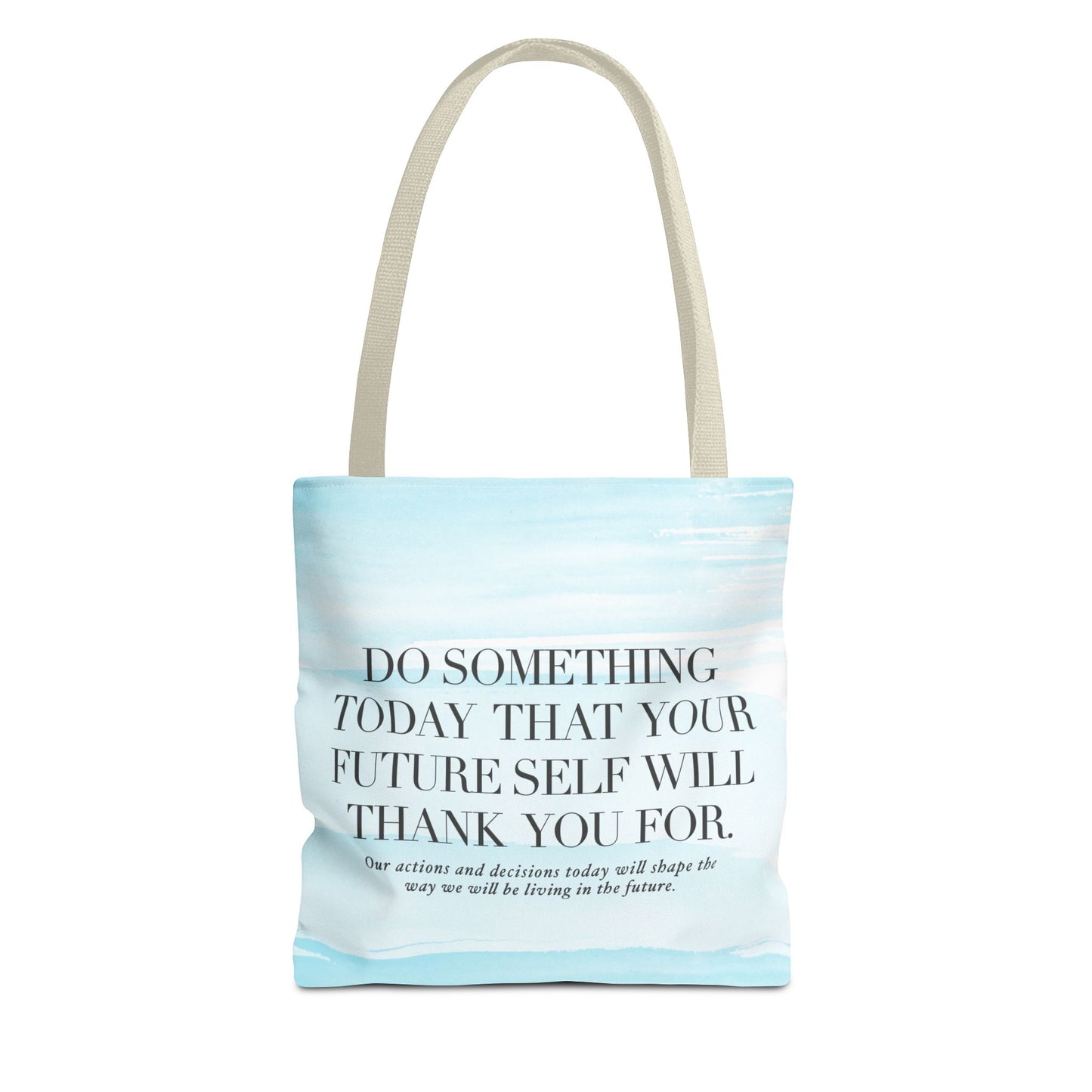Inspirational Tote Bag - Motivational Quote, Eco-Friendly Shopping Bag, Beach Tote, Gift for Her, Travel Accessories