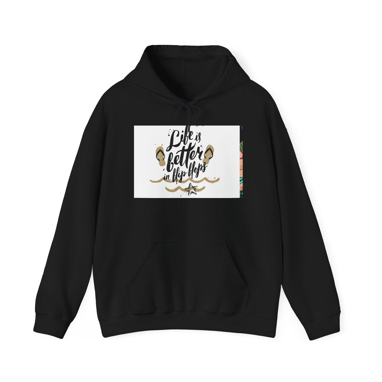 Inspirational Hooded Sweatshirt - Life is Better in the Flop, Cozy Unisex Hoodie, Perfect Gift for Nature Lovers, Casual Wear, [...]