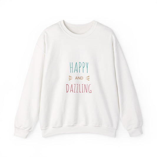 Happy & Dazzling Unisex Crewneck Sweatshirt
