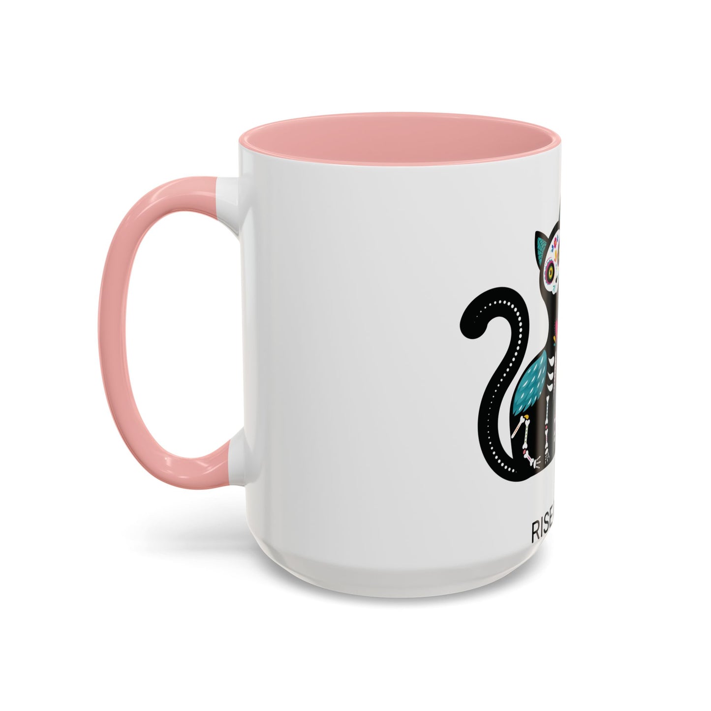 Day of the Dead Cat & Dog Coffee Mug — Rise N' Shine Accent Mug
