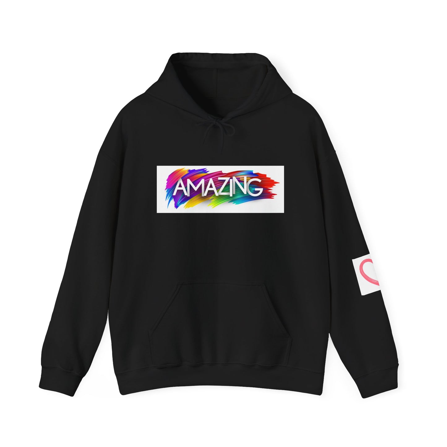 Colorful Amazing Hoodie for Positive Vibes, Unisex Sweatshirt, Cozy Gift, Everyday Wear, Inspirational Fashion