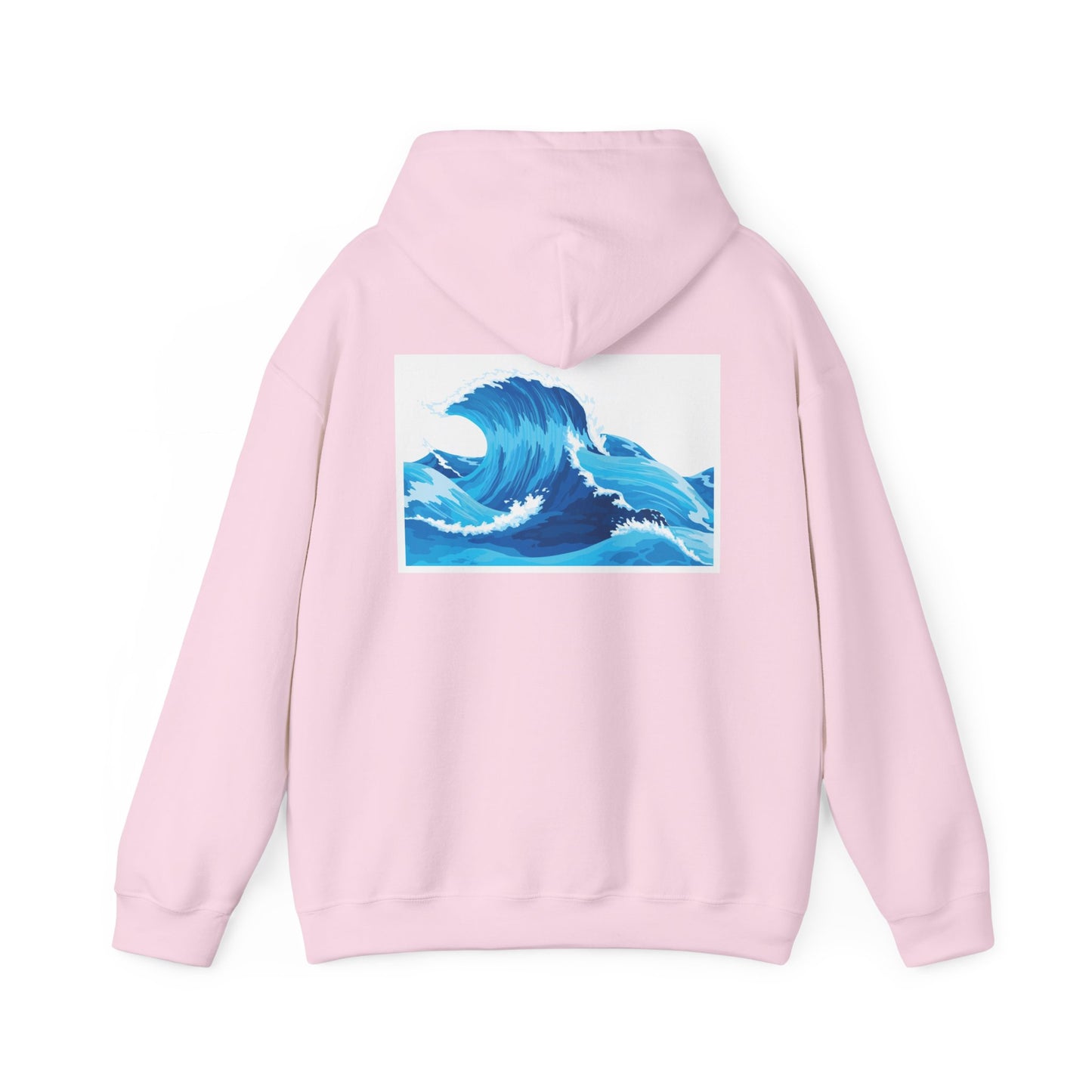 Surfing the Wave Unisex Hoodie - Statement Sweatshirt for Beach Lovers