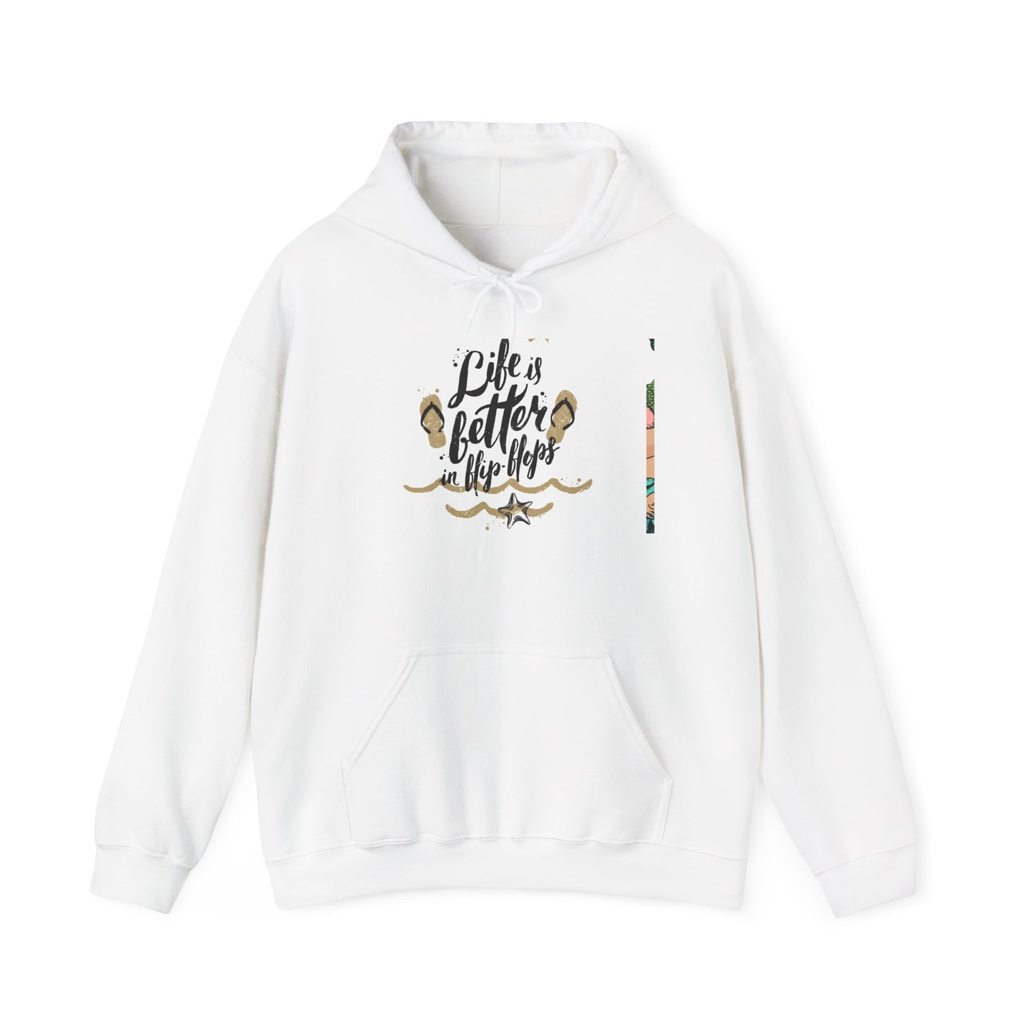 Inspirational Hooded Sweatshirt - Life is Better in the Flop, Cozy Unisex Hoodie, Perfect Gift for Nature Lovers, Casual Wear, [...]