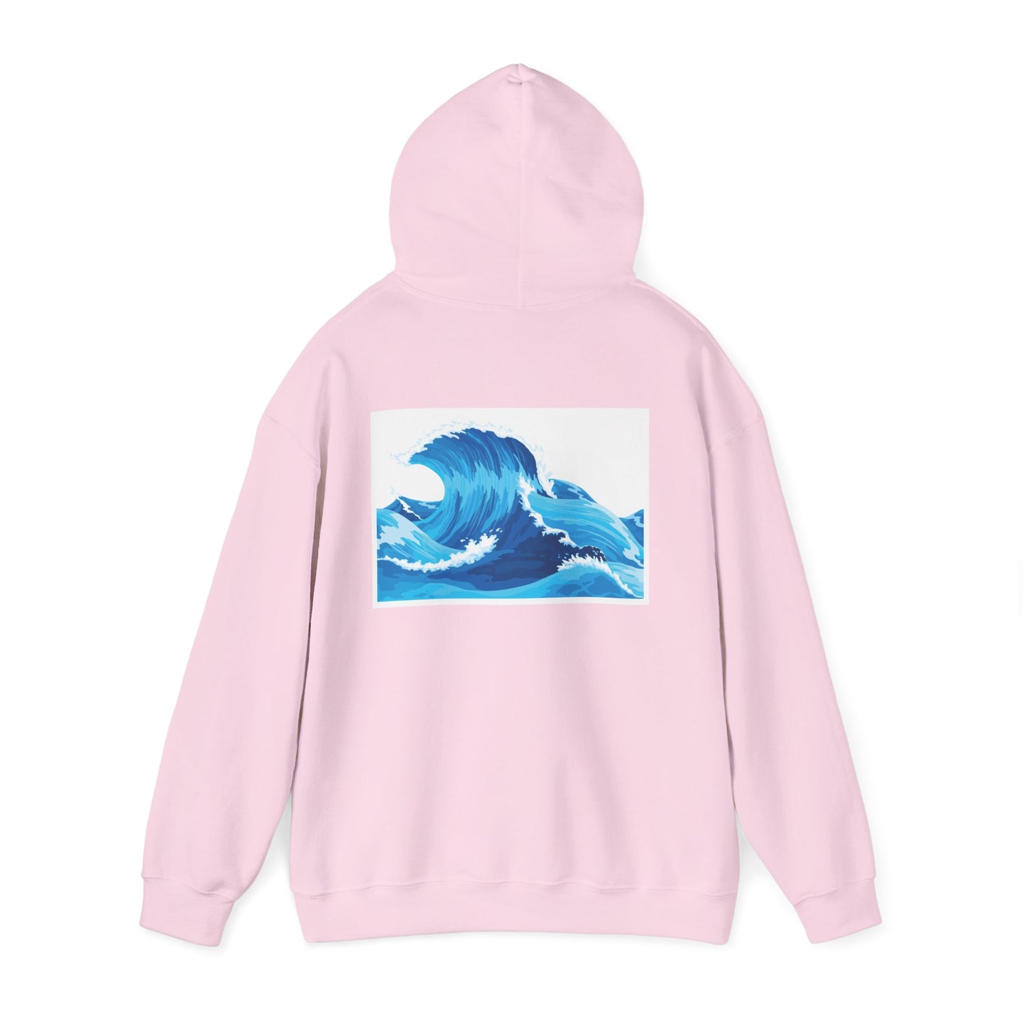 Surfing the Wave Unisex Hoodie - Statement Sweatshirt for Beach Lovers