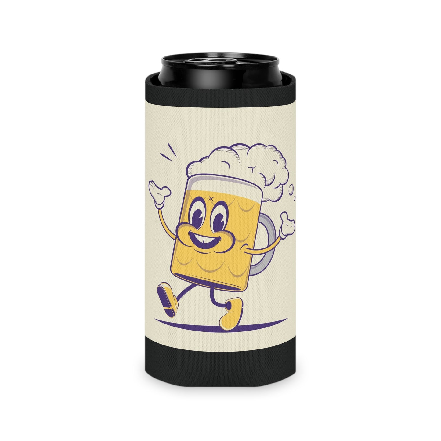 Funny Beer Can Cooler, Personalized Drink Sleeve, Party Favor, Gag Gift for Friends, Ideal for BBQs and Celebrations